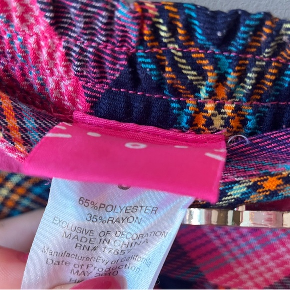 Hello Kitty Kids Skort Hello Kitty Buckle Belt Size Small - Picture 3 of 10